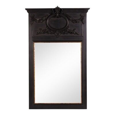 Mirror wall wood h. 102 cm c