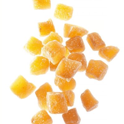 Sweetened dehydrated ginger cubes - Deli box 1 kg