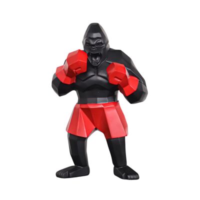 Resin Boxing Gorilla Ornaments