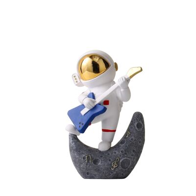 Resin Guitar Astronaut Statue