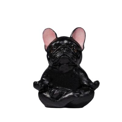 Resin Meditation Pug Statue