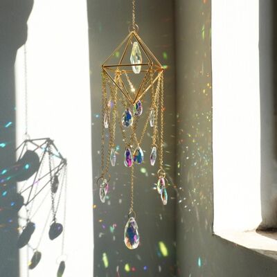 Candelabro Crystal Prism Suncatcher - Teardrop