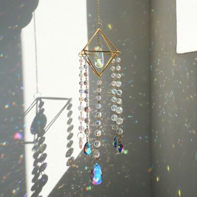 Kronleuchter Crystal Prism Suncatcher - Kugelkette