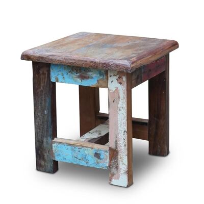 Tabouret bébé bois trouvé - meuble en bois