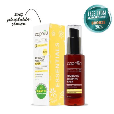 MASCHERA PER DORMIRE PROBIOTICO 2 IN 1