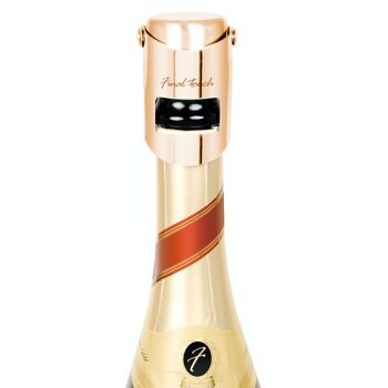 Bouchon de bouteille de champagne Final Touch - Cuivre 4
