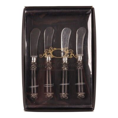 Tableware forks & knives copper SET / 4