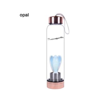 Bouteille d'eau en verre cristal 15