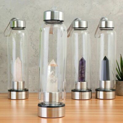 Crystal Water Bottle (6 Colours)