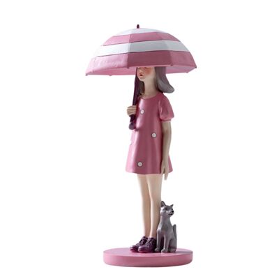 Umbrella Girl Figurines