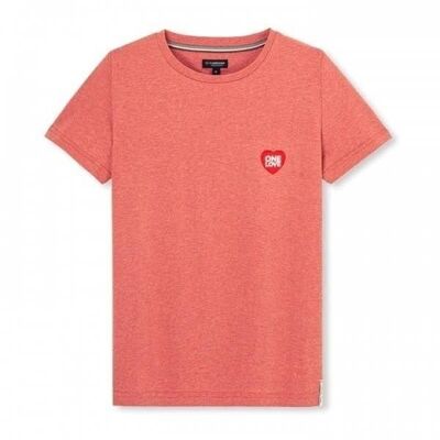 Palmyra Print One Love T-shirt Red