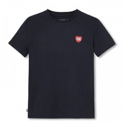T-shirt per bambini Sam stampa One Love blu navy