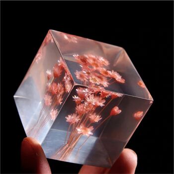 Véritable cube de cristal de pissenlit 5