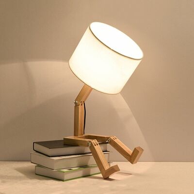 Robot Bedside Lamp