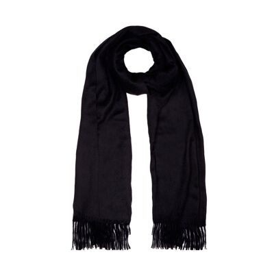 Stola 100% Cashmere, Nera