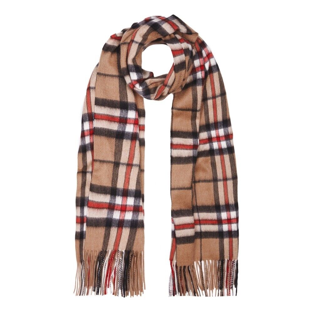 Stola 100% Cashmere, Cammello Thomson