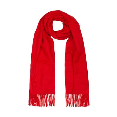 Stola 100% Cashmere, Rosso