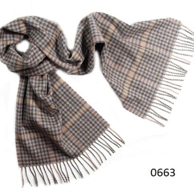 Sciarpa Tartan 100% Cachemire, 663