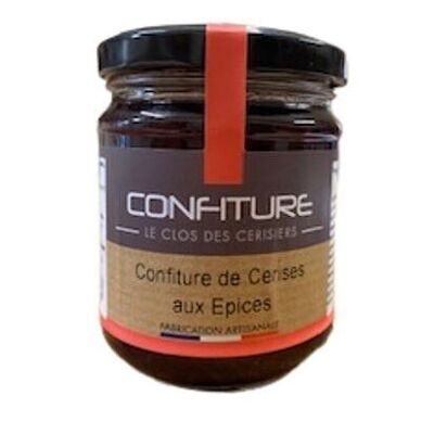 Confiture Extra de Cerise au Pain d'épices