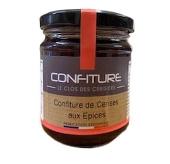 Confiture Extra de Cerise au Pain d'épices