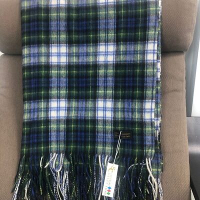 100% Pure Cashmere Classic Tartan Blanket, Dress Gordon