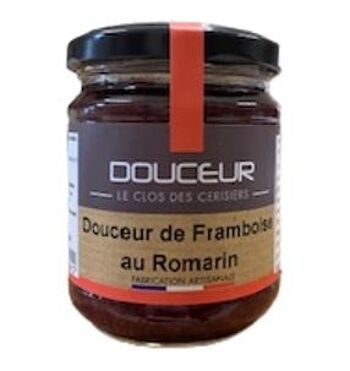 Douceur de Framboise à l'infusion de Romarin