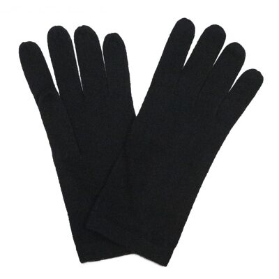 Gants Femme 100% Cachemire, Noir