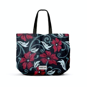 PRODG Yarn-Shopping Bag Shopping FAN Horizontal, Multicolore