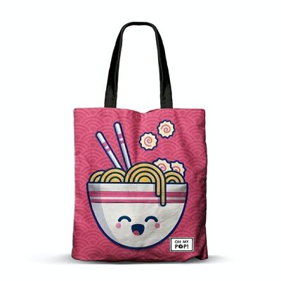 Oh My Pop! Yaki-Bolsa de la Compra Shopping FAN, Rosa