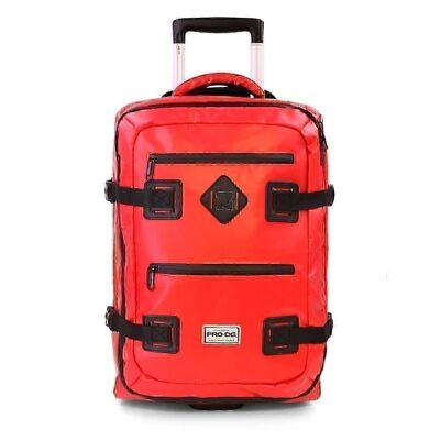 PRODG TpuDisney Red-Soft Trolley Suitcase, Red