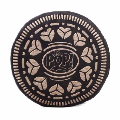 O mein Papa! Black Cookie-Large Kissen, Braun