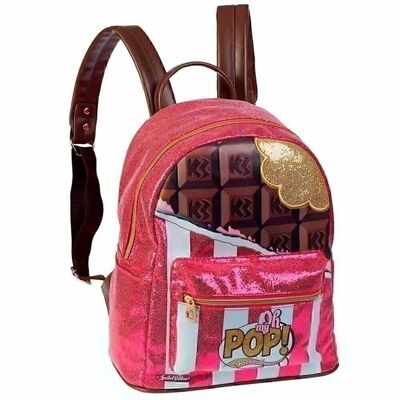 O My Pop! Chocolat-Fashion Backpack, Pink
