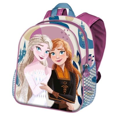 Disney Frozen 2 Castle-Basic Backpack, Multicolor