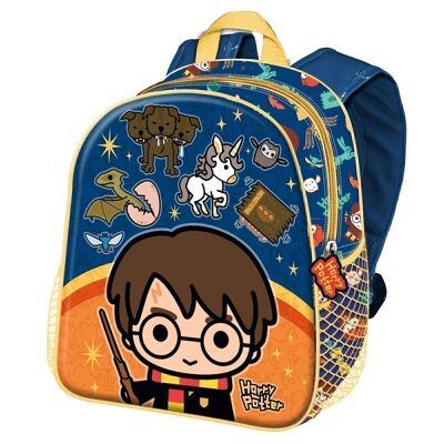 Harry Potter Crest-Basic Backpack, Orange