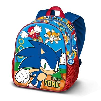 Sega-Sonic Team-Basic Backpack, Blue