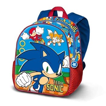 Sac à dos Sega-Sonic Team-Basic, bleu