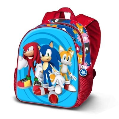 Sega-Sonic Friends-Basic Rucksack, Blau