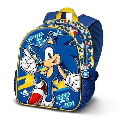 Sega-Sonic Step-Mochila Basic, Azul
