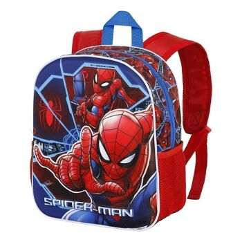 Marvel Spiderman Brave-Small Sac à dos 3D Bleu 1