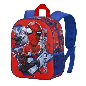 Marvel Spiderman Ways-Small Sac à dos 3D Rouge 1