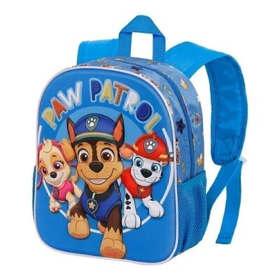 Paw Patrol Eats!-Small 3D Backpack, Multicolor