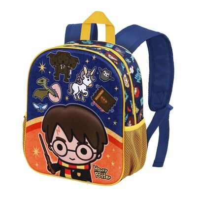 Harry Potter Crest-Sac à Dos 3D Petit, Orange