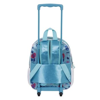 Disney Frozen 2 Enchanted-3D Sac à dos avec petites roulettes Bleu 3