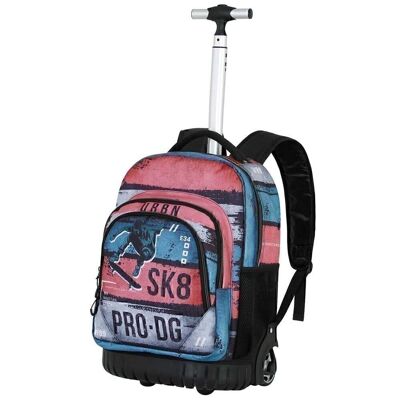 PRODG Urbansk8-GTS FAN Trolley Backpack, Gray