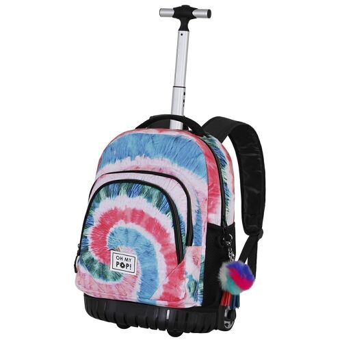 Oh My Pop! Voyage-Mochila Trolley GTS FAN, Negro