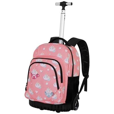 O My Pop! Cupnicorn-GTS FAN Trolley Backpack, Pink
