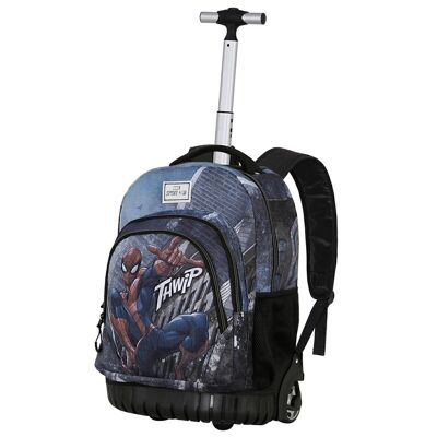 Marvel Spiderman Arachnid-GTS FAN Trolley Backpack, Red