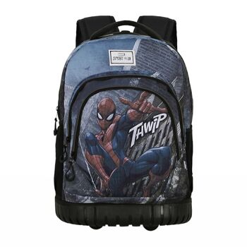 Marvel Spiderman Arachnid-GTS FAN Sac à dos à roulettes Rouge 2