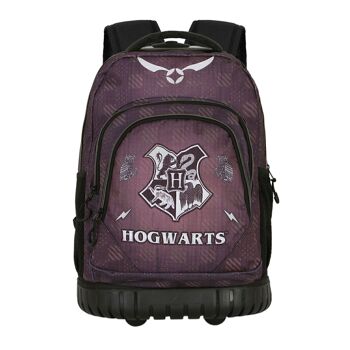 Harry Potter Hogwarts-Trolley Backpack GTS FAN, Marron 2