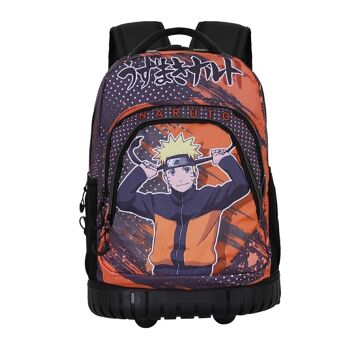 Naruto Hachimaki-GTS FAN Trolley Sac à dos, Orange 2